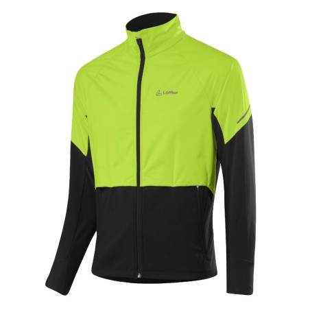 Löffler Herren Jacke WorldCup Infinium WS Light hellgrün - schwarz